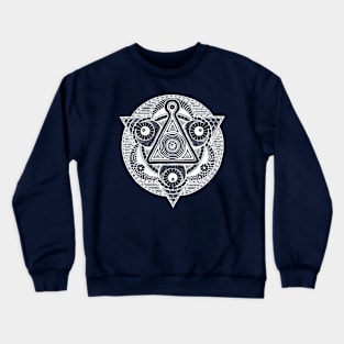 Moon Dust and Pyramids Crewneck Sweatshirt